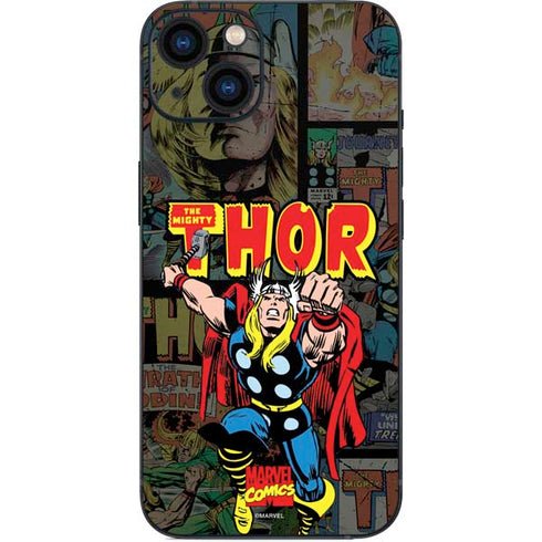 Marvel Classic Comics The Mighty Thor Vintage iPhone 14 Skin